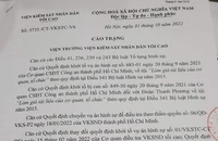 Giải quyết vụ án "làm giả...", điều tra viên cũng làm giả...