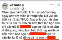 Khẩn trương xác minh, xử lí nghiêm vụ tài khoản Facebook Vo Quoc xúc phạm báo chí