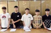 Thay đổi tội danh với nhóm thanh thiếu niên ở An Giang vô cớ chém người 