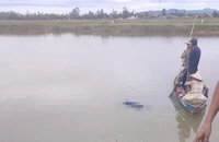 Thi thể người đàn ông bị trói chân tay nổi trên sông 
