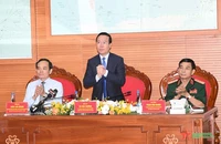 Chủ tịch nước làm việc với Cục Cứu hộ-Cứu nạn Bộ Tổng Tham mưu