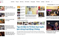 Tạp chí điện tử Tri thức trực tuyến (Zing News) tạm dừng hoạt động 3 tháng