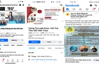 Giả fanpage Cục An ninh mạng, công ty luật để lừa đảo