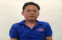 Vi phạm nồng độ cồn, còn dùng tay đánh CSGT làm nhiệm vụ. Ảnh: CA