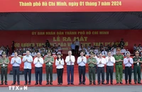 Chủ tịch nước Tô Lâm dự lễ ra mắt Lực lượng tham gia bảo vệ an ninh, trật tự ở cơ sở tại TP.HCM