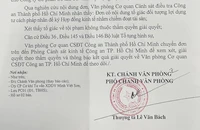 Công an TP.HCM chuyển đơn tố một đơn vị chiếm đoạt hơn 32 tỉ đồng