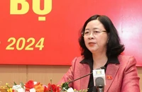 Bà Bùi Thị Minh Hoài được bầu làm Trưởng đoàn ĐBQH TP Hà Nội