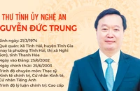 100% đại biểu thống nhất bầu ông Nguyễn Đức Trung làm Bí thư Tỉnh ủy Nghệ An