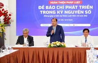 Hoàn thiện pháp luật để báo chí phát triển trong kỷ nguyên số
