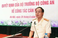 Bộ Công an bổ nhiệm Đại tá Lê Văn Tuân giữ chức Phó Giám đốc Công an Hà Nội