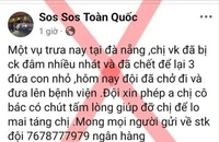 Công an cảnh báo lừa đảo từ vụ người phụ nữ bị đâm trên đường ở Đà Nẵng