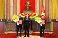 Chủ tịch nước bổ nhiệm hai tân Phó Chánh án Tòa án nhân dân tối cao