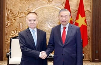 Tổng Bí thư Tô Lâm tiếp Đặc phái viên của Tổng Bí thư, Chủ tịch nước Trung Quốc Tập Cận Bình