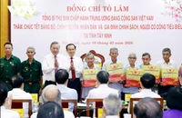 Tổng Bí thư Tô Lâm thăm và chúc Tết tại Tây Ninh