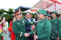 Đại tướng Phan Văn Giang dự lễ giao nhận quân năm 2026 tại Cao Bằng