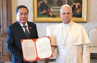 Chủ tịch Quốc hội Trần Thanh Mẫn hội kiến Giáo hoàng Leo XIV tại Vatican