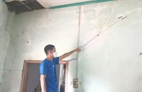 Ninh Thuận: Người dân mong chờ hỗ trợ nhà bị nứt khi thi công Quốc lộ 1 