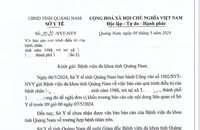 Bệnh nhân bị u bì buồng trứng phải, bác sĩ mổ bên trái. Ảnh: TN