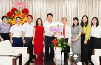Nhiều đơn vị thăm và chúc mừng Báo Pháp Luật TP.HCM 
