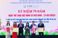 Trường Đại học Thể dục thể thao TP.HCM đạt kiểm định chất lượng hai chương trình đào tạo thể thao
