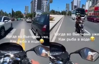Du khách nước ngoài chạy xe máy ngược chiều ở Nha Trang sẽ bị phạt thế nào?