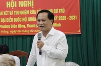 Luật sư Hà Hải được 100% cử tri nơi cư trú tín nhiệm ứng cử Đại biểu Quốc hội khóa XVI