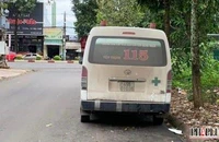 Người đàn ông vào bệnh viện II Lâm Đồng trộm xe cứu thương 