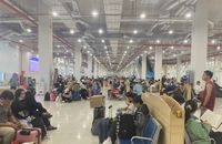 Nhà ga, bến xe xuyên đêm phục vụ khách về Tết