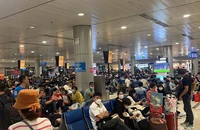 Bến xe, sân bay nhộn nhịp khách về quê đón tết