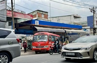 Điểm kinh doanh vận tải gây ùn tắc giao thông