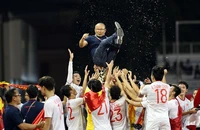Thầy trò HLV Park Hang-seo đặt mục tiêu giữ HCV SEA Games.