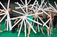 Các nghệ sĩ của sân khấu Kịch Idecaf đang tích cực tập luyện để chuẩn bị gặp khán giả vào ngày 1-7.