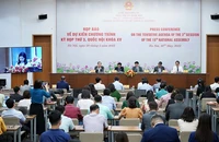 Toàn cảnh buổi họp báo chiều 20-5.
