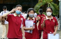 Thí sinh tham dự kỳ thi tốt nghiệp THPT 2022.