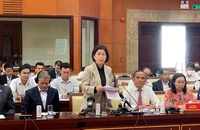 Đại diện doanh nghiệp phát biểu tại buổi đối thoại với lãnh đạo TP.HCM.
