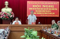 Bộ trưởng Tô Lâm phát biểu tại Đắk Lắk.