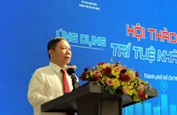 Phó Chủ tịch UBND TP.HCM Dương Anh Đức: “Phải dùng AI để giải quyết các bài toán khó trong phát triển siêu đô thị TP.HCM”.