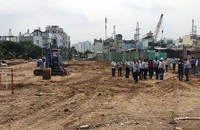 Thường trực HĐND TP giám sát dự án Trung tâm Y tế dự phòng quận 6.