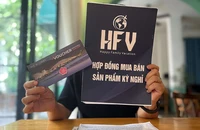 Do không liên lạc được với Công ty HFV, nhiều khách hàng đã gửi đơn cầu cứu cơ quan chức năng.
