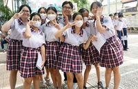 Thí sinh tham dự kỳ thi tuyển sinh vào lớp 10 tại TP.HCM.