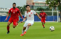 Trận giao hữu duy nhất hòa 1-1 Bahrain và thua ở loạt luân lưu.
