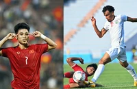 U-23 Việt Nam với Lê Văn Đô (trái) sẽ chạm trán với U-23 Yemen từng thắng dễ Singapore 3-0. 