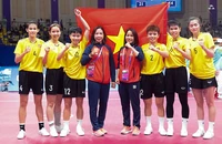 HCV cầu mây vào sáng 4-10 nâng số vàng của thể thao Việt Nam lên 2 HCV, đứng thứ 17 châu Á và thứ năm Đông Nam Á.