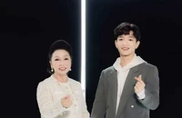 NSND Bạch Tuyết và ca sĩ Hoàng Dũng đã có màn kết hợp gây sốt trong MV Về nghe mẹ ru hồi năm 2022.