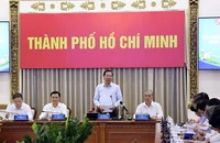 Chủ tịch UBND TP.HCM Phan Văn Mãi phát biểu kết luận.