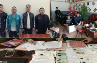 Công an tỉnh Thanh Hóa triệt phá nhóm tín dụng đen vào đêm 31-3. Nhóm này cho hơn 500 người vay hơn 33 tỉ đồng, thu lợi bất chính hơn 2,3 tỉ đồng.