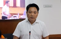Ông Lê Trương Hiền Hòa, Phó Giám đốc Sở Du lịch TP.HCM, thông tin tại họp báo.