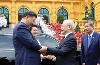 Mối quan hệ của Việt Nam với Trung Quốc và với Mỹ tiếp tục phát triển tích cực, đạt được cấp độ mới, tầm vóc mới, chất lượng mới.