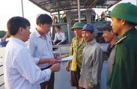 Chi cục Thủy sản tỉnh Thái Bình thường xuyên kiểm tra, phổ biến các nội dung phòng, chống khai thác IUU.