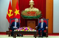 Tổng Bí thư Tô Lâm tiếp Tổng Giám đốc USABC Ted Osius, nguyên Đại sứ Hoa Kỳ tại Việt Nam ngày 18-3-2025 trong sự kiện Đoàn doanh nghiệp Hội đồng Kinh doanh Mỹ - ASEAN thăm, làm việc tại Việt Nam vào dịp hai nước kỷ niệm 30 năm thiết lập quan hệ ngoại giao và hai năm nâng cấp quan hệ lên Đối tác Chiến lược toàn diện.